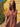 Vestido Bindu maxi étnico algodão block print tribal chevrons cintura ajustável Raja Pura