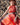 Vestido Gulabi maxi seda sari reciclado vermelho paisley gola franzida babados volume dramático Raja Pura - vista retrato frente