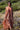 Vestido Karma 01 maxi étnico seda sari reciclado padrão único vista frente Raja Pura
