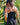 Vestido Pradera maxi étnico algodão crepe cor preto alças finas Raja Pura - vista retrato costas