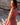 Vestido Prana maxi seda sari reciclado rosa padrão floral fenda lateral borlas Raja Pura - vista retrato lado