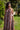 Vestido Priya maxi étnico padrão leopardo algodão gola enrolada Raja Pura - vista corpo inteiro frente