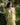 Vestido Priya maxi étnico padrão verde algodão gola enrolada Raja Pura - vista retrato frente