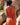 Vestido Ravi 2.0 étnico algodão terracota assimétrico textura rústica franjas Raja Pura - vista costas retrato