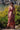 Vestido Vitória 05 maxi seda sari reciclado padrão floral único irrepetível Raja Pura
